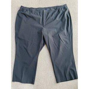 Catherine’s 30WP Plus Petite Black Dress Pants Career Stretch